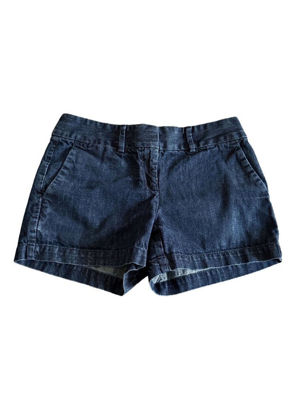 Loft Women's 00 "The Riviera Short" Dark Wash Jean Shorts